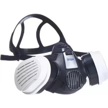 Dräger X-plore 3300 Set de media máscara de protección respiratoria con 2 filtros combinados A1B1E1K1P3 R57794