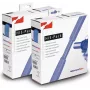 HellermannTyton HIS-PACK-9,5/4,7-BU Tubo termorretráctil, azul, 9,5 mm de diámetro expandido, 4,7 mm recuperado, 5 m de longitud, ratio 2:1, caja dispensadora