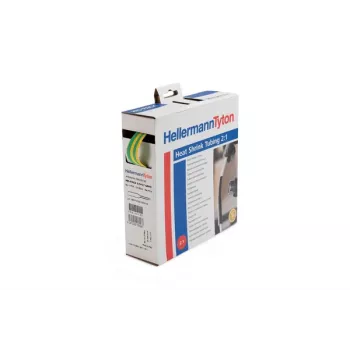 Tubo termorretráctil HellermannTyton HIS-PACK-4,8/2,4-CL, 2:1, 4,8 mm a 2,4 mm, transparente, 5 uds. x 1,2 m