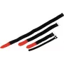 Bridas de cable de velcro ZUBEHÖR 25x300 mm negro, pack de 10 (30006030)