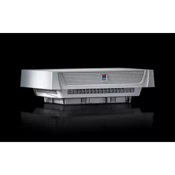 Unidad de ventilador de techo Rittal SK 3138.000 sin motor, chapa de acero, RAL 7035