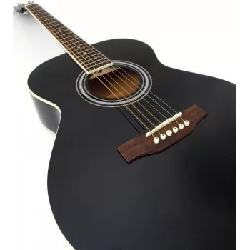 Guitarra western DIMAVERY AW-303 negra (26242004)