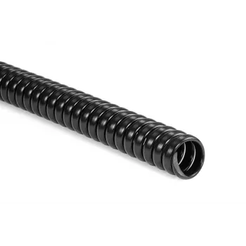 Tubo espiral HellermannTyton SPS-30-PP-BK, polipropileno, negro, 30 mm de diámetro exterior, 25 m 162-10300