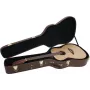 Estuche rígido para guitarra western DIMAVERY, marrón (26341018)