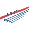 Bridas de cable estándar HellermannTyton T80L, 390 x 4,6 mm, PA66, azul, 100 uds. 116-05416