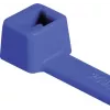 Bridas de cable estándar HellermannTyton T80L, 390 x 4,6 mm, PA66, azul, 100 uds. 116-05416