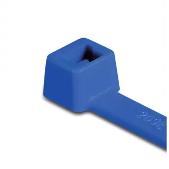 Bridas de cable estándar HellermannTyton T80R, 210 x 4,6 mm, azul, 100 uds. (116-08016)