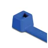 Bridas de cable estándar HellermannTyton T80R, 210 x 4,6 mm, azul, 100 uds. (116-08016)
