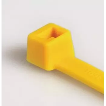 Bridas de cable estándar HellermannTyton T80R-N66-YE-C1, 210 x 4,6 mm, amarillo, 100 uds. 116-08014