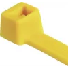 Bridas de cable estándar HellermannTyton T80R-N66-YE-C1, 210 x 4,6 mm, amarillo, 100 uds. 116-08014