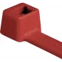 Bridas de cable estándar HellermannTyton T80R-N66-RD-C1, 210 mm x 4,6 mm, rojo, 100 uds. 116-08012