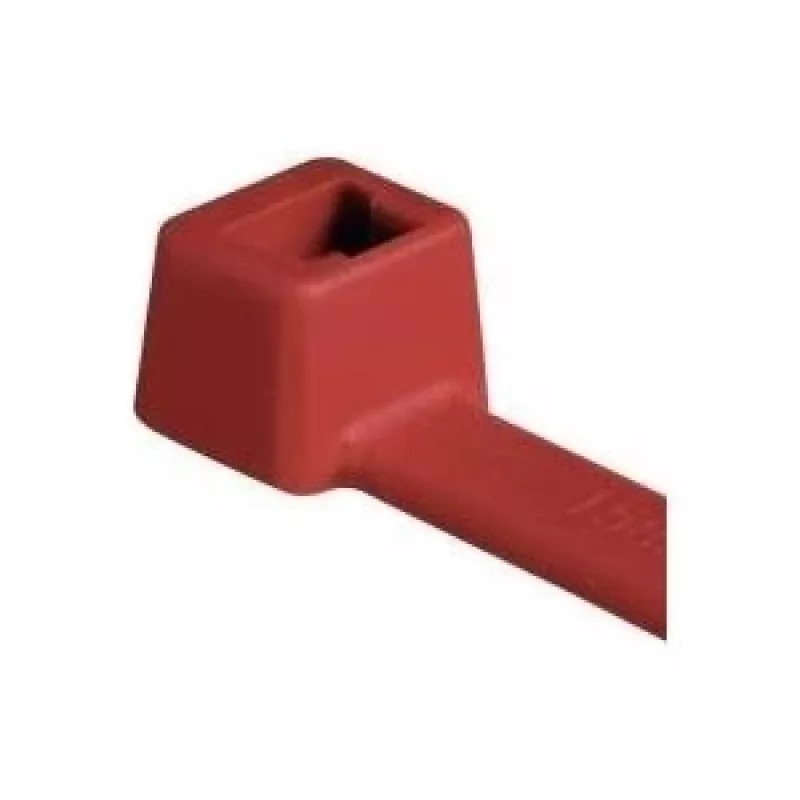 Bridas de cable estándar HellermannTyton T80R-N66-RD-C1, 210 mm x 4,6 mm, rojo, 100 uds. 116-08012