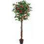 Árbol de camelias rojo con maceta EUROPALMS, planta artificial, 180 cm 82507226