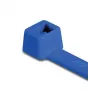 Bridas de cable HellermannTyton T150R, azul, PA66, 380 mm x 8,8 mm, pack de 100 116-15016