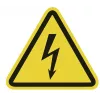 HellermannTyton Señal de advertencia peligro de tensión eléctrica WS1-A-150-YE (597-61200)