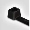 HellermannTyton T18L-HS-BK-C1 Brida, poliamida 6.6, negro, 100 mm x 2,5 mm, 100 uds.