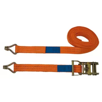Petex 43192835 Cinta de amarre de dos piezas, trinquete, LC 1000 daN, 6 m x 35 mm