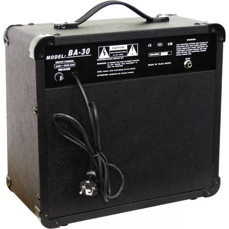 DIMAVERY BA-30 amplificador de bajo, 30W 26363030