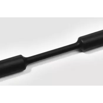 HellermannTyton TREDUX-6/2 PO-X BK 15 Tubo termorretráctil, 3:1, 6mm a 2mm, negro, 1m