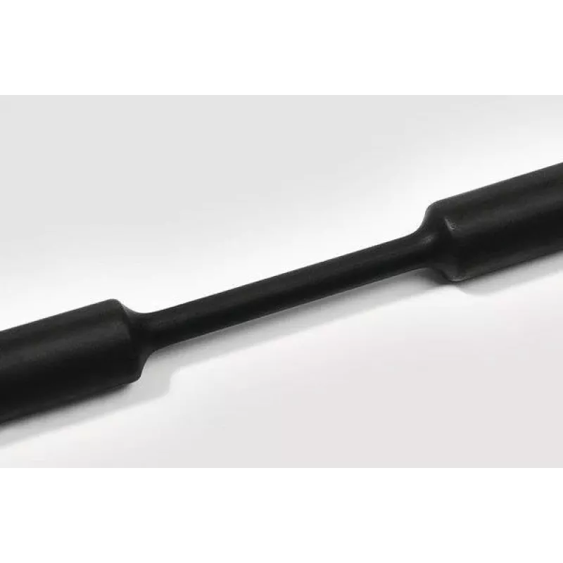 HellermannTyton TREDUX-6/2 PO-X BK 15 Tubo termorretráctil, 3:1, 6mm a 2mm, negro, 1m