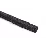 HellermannTyton HEGPL30-PET-BK funda trenzada de PET expandible, 18-55 mm, negra, 25 m