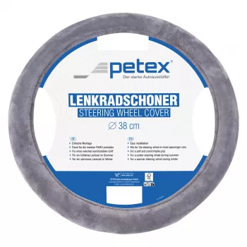 Petex Design 1108 funda de volante plateada 36-38 cm 433110803