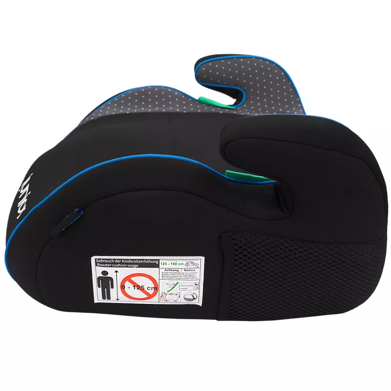 Petex Max 301 alzador sin respaldo gris/negro ECE R129 i-Size 125-150 cm