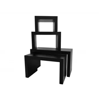 EUROPALMS set de mesa decorativo ligero, negro (83011897)