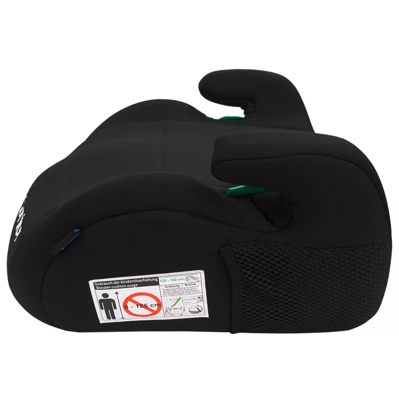Petex Max R129 alzador negro ECE R129 i-Size para niños 125-150 cm