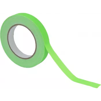 ZUBEHÖR cinta gaffer 19mm x 25m verde neón UV-activa 30005482