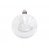 EUROPALMS bola decorativa 20cm, blanca 83501274