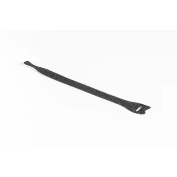 HellermannTyton TEXTIE-S-PA/PP-BK-X1 brida de velcro, 150 mm x 12,5 mm, negra, 100 uds. 130-00012