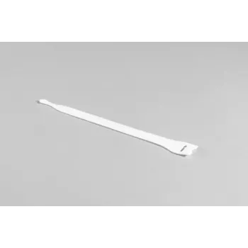 HellermannTyton TEXTIE-M brida de cable de velcro 200mm x 12,5mm blanca pack de 10 (130-00021)