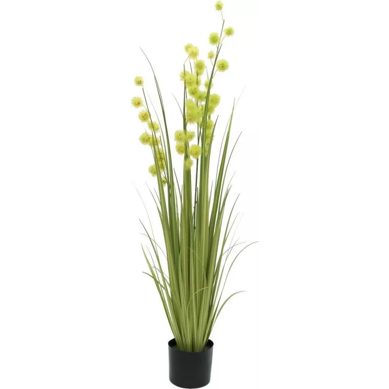 EUROPALMS planta artificial Pompom Grass, 122 cm, verde 82500136