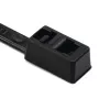 HellermannTyton T30R brida de cable de PA66 negra 395 x 4,7 mm, 100 uds. 117-00008