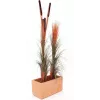 EUROPALMS hierba de caña artificial, marrón claro, 127 cm 82505852