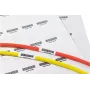 HellermannTyton 594-61104 T808 marcador de cables de poliéster, transparente/blanco, 25,4 x 38,1 mm, 1000 uds.