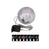EUROPALMS bola de nieve LED 15cm, rosa 83501246