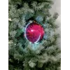 EUROPALMS bola de nieve LED 15cm, rosa 83501246