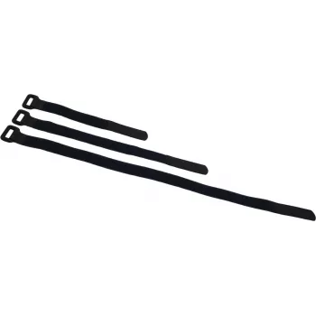 ACCESSORY BS-1 brida de cable de velcro 25x300mm negra pack de 10 30006031
