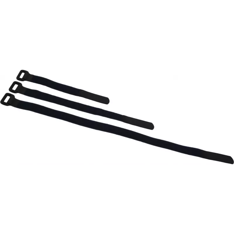 ACCESSORY BS-1 brida de cable de velcro 25x300mm negra pack de 10 30006031