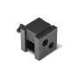 HellermannTyton VP-S_/6-7 pasacables doble, TPE libre de halógenos, negro, 20 unidades (440-00020)