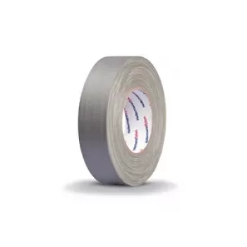 Hellermann Tyton HTAPE-TEX-19x50 cinta de tela de algodón gris 19 mm x 50 m 712-00506