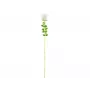 EUROPALMS Crystal Rose flor artificial, blanca, 81 cm, 12 unidades 82600208