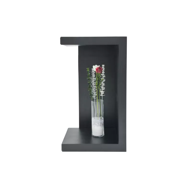EUROPALMS Crystal Rose flor artificial, blanca, 81 cm, 12 unidades 82600208