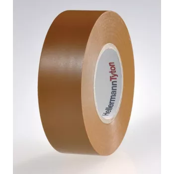 HellermannTyton 710-00158 cinta aislante de PVC, 19 mm x 20 m, negro