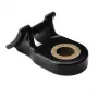 HellermannTyton HDM400-PA66HIRHSUV-BK base atornillada para bridas, negra, 40 x 40 x 8 mm, para bridas de 8 mm, resistente a UV/calor/impactos, libre de halógenos, 1 ud. 151-01224