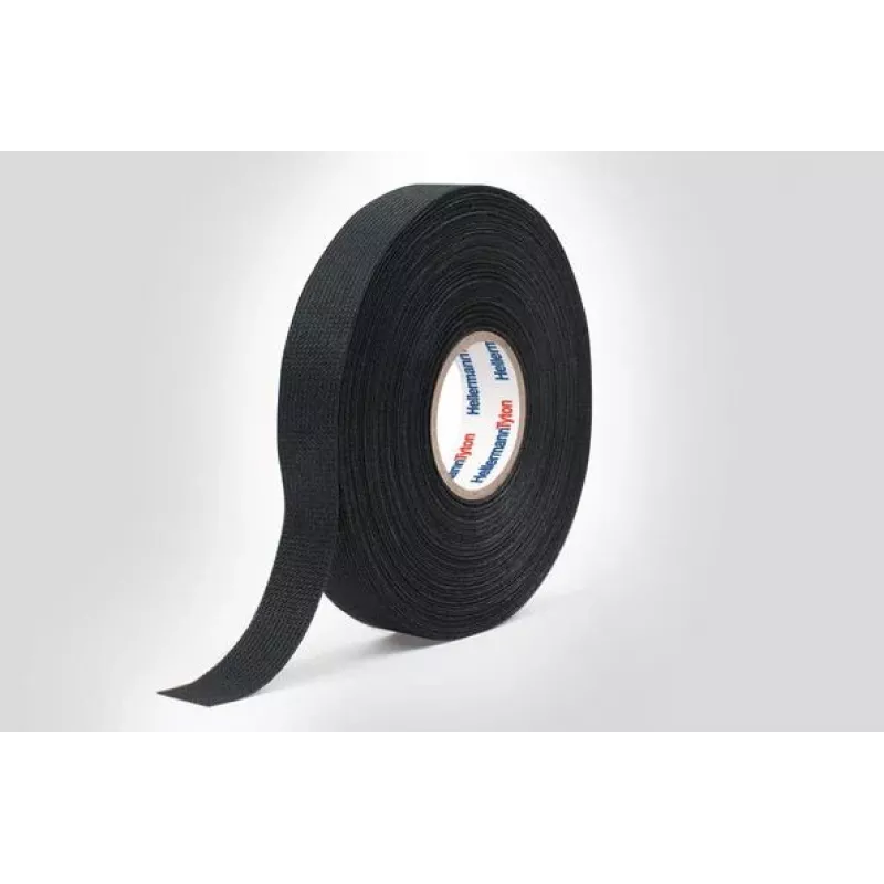 HellermannTyton HTAPE-PROTECT300 cinta autovulcanizante, negra, 25 m x 19 mm x 0,3 mm 712-10001