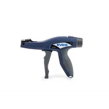 HellermannTyton EVO9iHT-MET/PL-BU herramienta para bridas EVO9i HT azul-gris (110-88003)