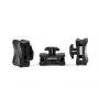 HellermannTyton ACFM8W6.2PT3-PA66/6HIRHS-BK soporte de bridas para carril perfilado, estabilizado al calor, resistente a impactos, negro, 25 uds. 151-03249
